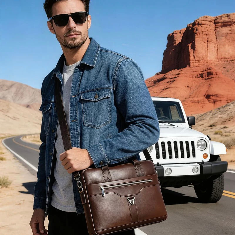 The Vintage Messenger Pouch